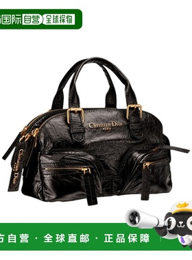 香港直邮Dior 中号 Grand Tour Bowling手提包斜挎包 M6000UNQD