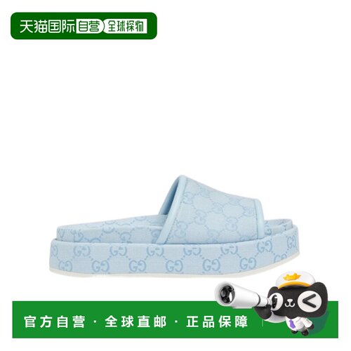 香港直邮Gucci GG 厚底拖鞋 816797FAD9D