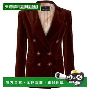 1h可退 香港直邮Etro 艾特罗 女士 黑色夹克 1218005510100