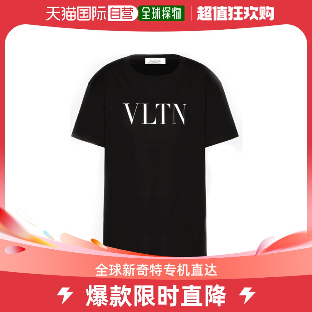 【99新未使用】香港直邮Valentino VLTN logoT恤 SB3MG07D3V6 女装/女士精品 T恤 原图主图