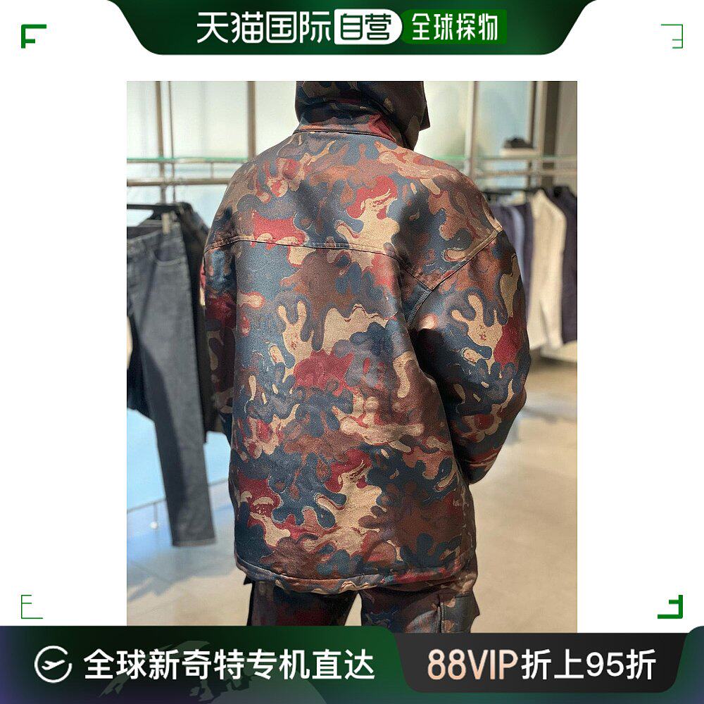 香港直邮dior homme  韩庚 迷彩连帽外套男装男款夹克