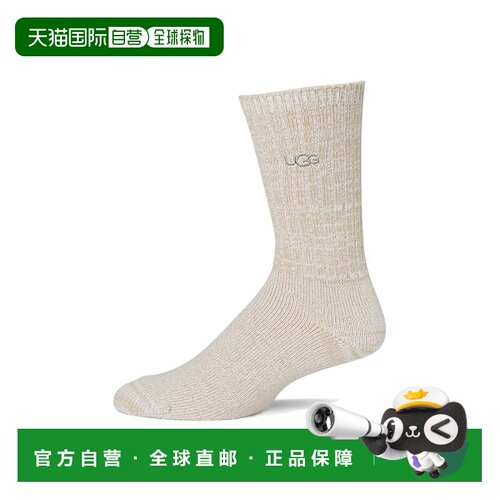 香港直邮Ugg 男士 Trey Crew 罗纹针织袜子  舒适时尚