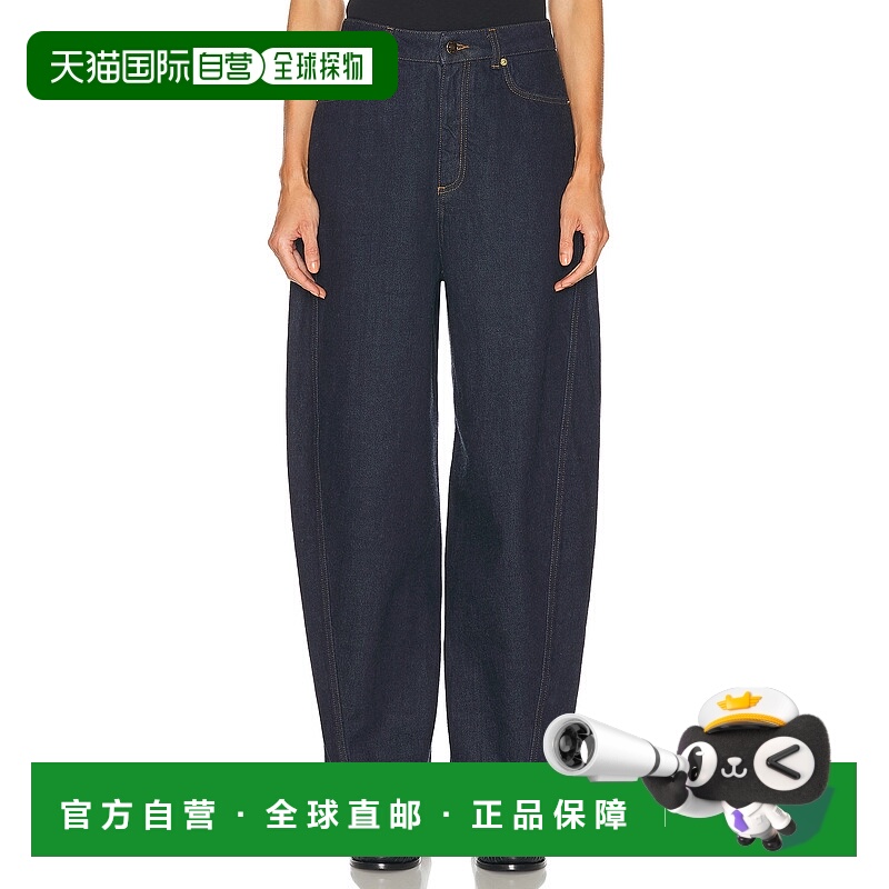 1h可退 香港直邮Givenchy 纪梵希 女士 蓝色棉质牛仔裤 BW517J516