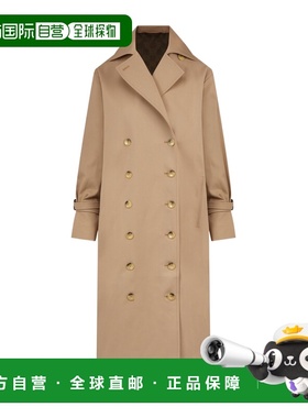 1h可退 香港直邮Toteme 双排扣风衣 TOTH2P3J