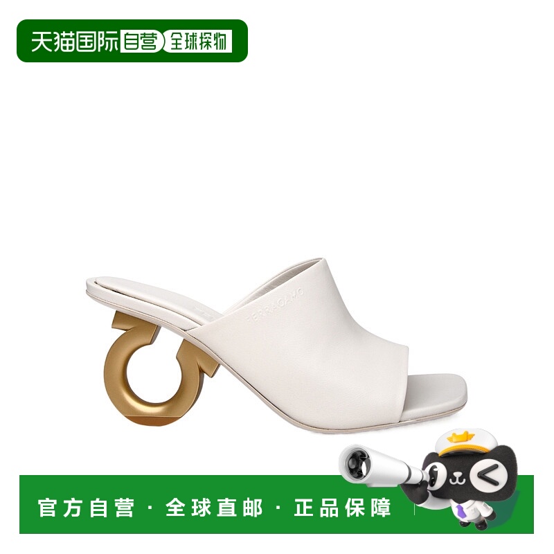 香港直邮Salvatore Ferragamo 方形高跟凉鞋 01F969菲拉格慕