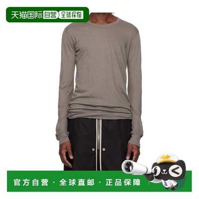 1h可退 香港直邮Rick Owens Temple 长袖T恤 RU01F2252UC