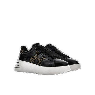 香港直邮Hogan 徽标系带运动鞋 HXW5640DN61皮鞋厚底