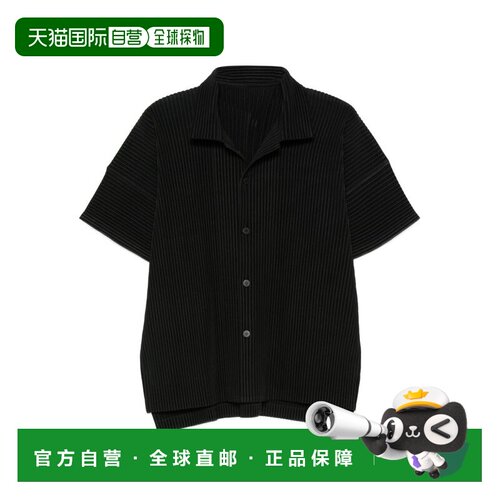 1h可退 香港直邮Homme Plisse Issey Miyake 男士 褶饰衬衫 HP58J