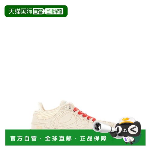 香港直邮GANNI 女士运动鞋 S3079518 AW2025 花色 圆头低帮休闲鞋