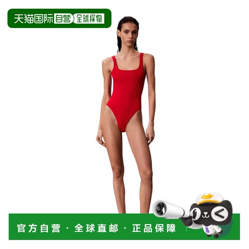 1h可退 欧洲直邮CALVIN KLEIN JEANS 女士泳装 LV00Q61142VTW SS2