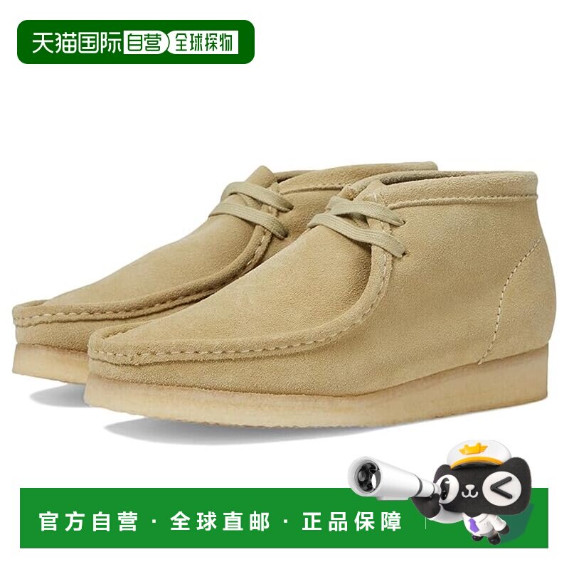 1h可退 香港直邮clarks originals 其乐 女士 Wallabee 靴子女靴图片