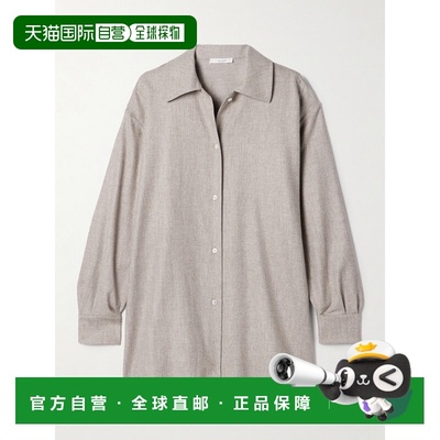 1h可退 香港直邮The Row 女士 长袖衬衫 8461W3301 grey灰色 舒适