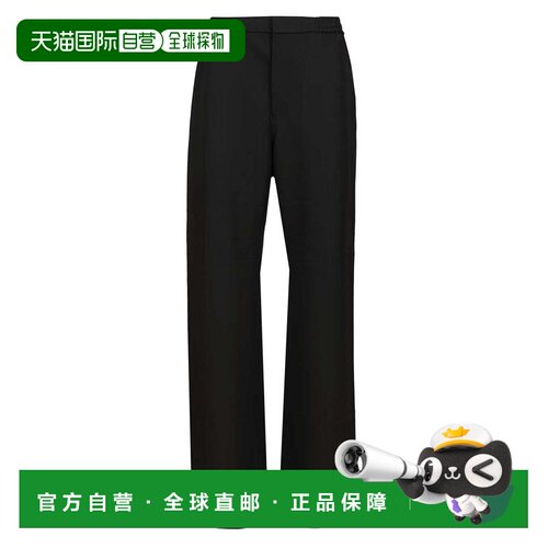 1h可退 香港直邮CELINE 男士休闲裤 RP0F30V8638NO SS2026 黑色 D