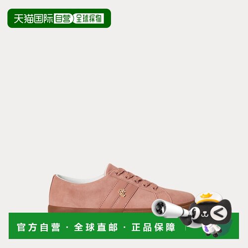 自营欧洲直邮Ralph Lauren拉夫劳伦 Janson II女士 绒面革纳帕皮