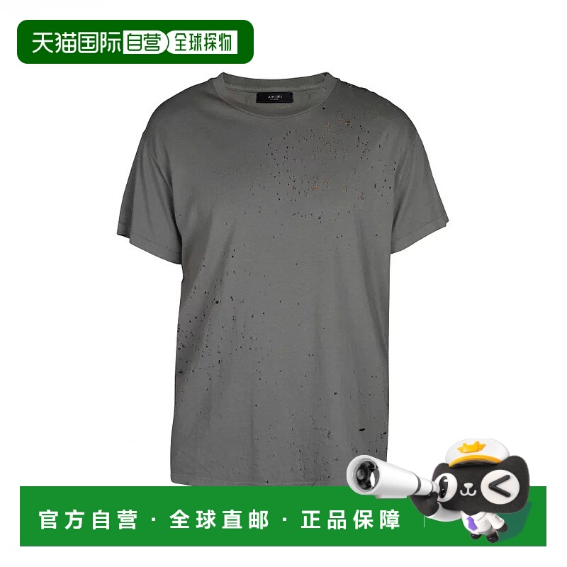 欧洲直邮【特惠6.3折】AMIRI 25秋冬  W9M03350CJ 男士 短袖T恤