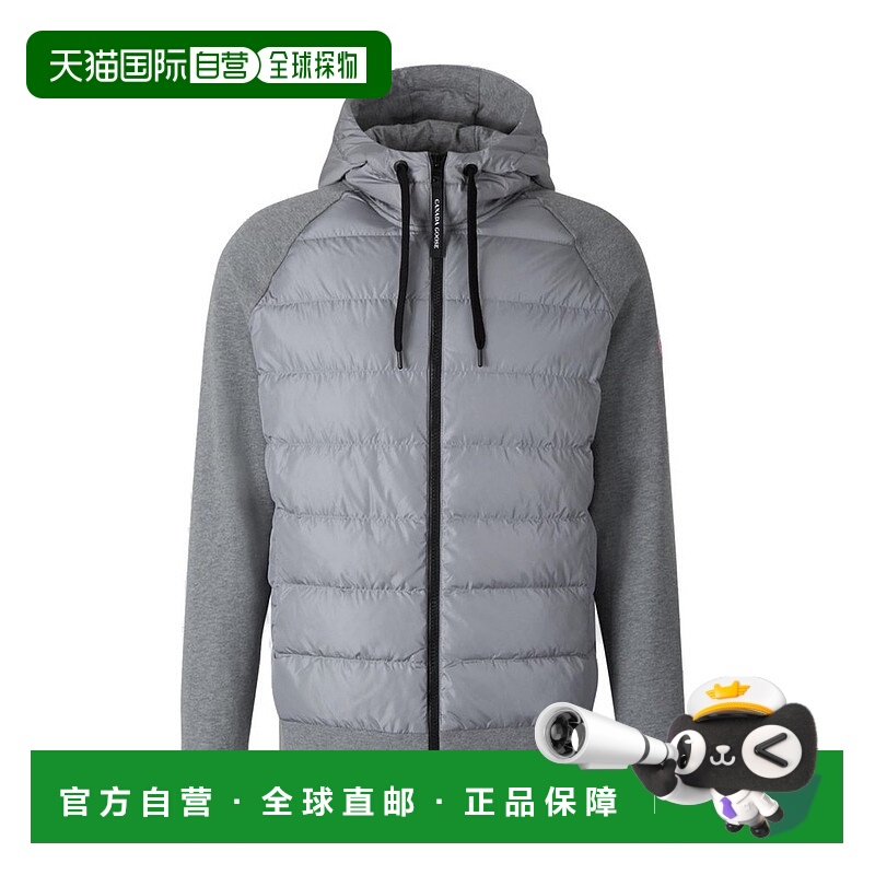 1h可退 香港直邮Canada Goose 加拿大鹅 男士 Hybridge 拼接連帽