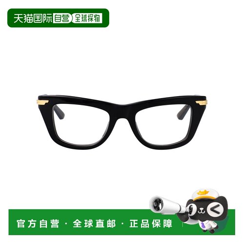 1h可退 欧洲直邮BOTTEGA VENETA 男士眼镜 BV1370O001 SS2026 黑