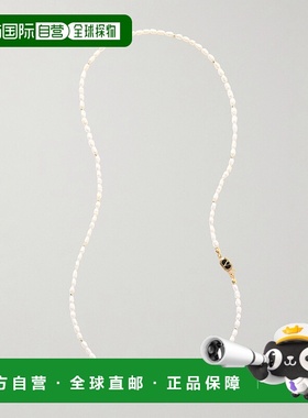 Valentino 华伦天奴 女士 镀金珐琅珍珠项链 6W2J0Y01LEK