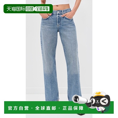 1h可退 香港直邮AGOLDE 女士 低腰宽松款牛仔裤 AGOLE31147直筒裤