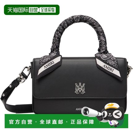 1h可退 香港直邮AMIRI 女士 黑色 Micro Long MA 手提包 AWBGTH10