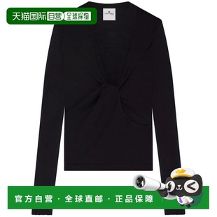 羊毛毛衣 1h可退 长袖 女士 225MPU223FI0071 香港直邮Courreges