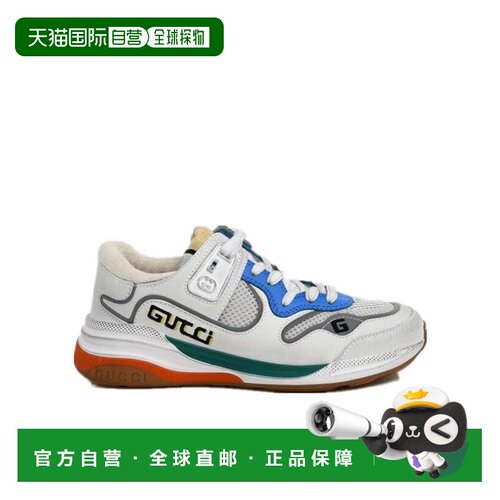 自营1h可退 Gucci ultrapace bianche休闲运动鞋 59234802JM09089