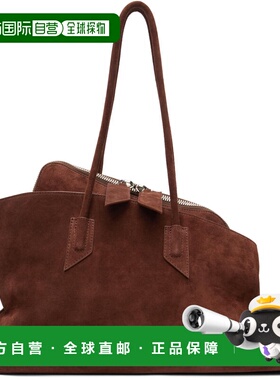 1h可退 香港直邮The Attico 女士 黄褐色中号 La Passeggiata 手