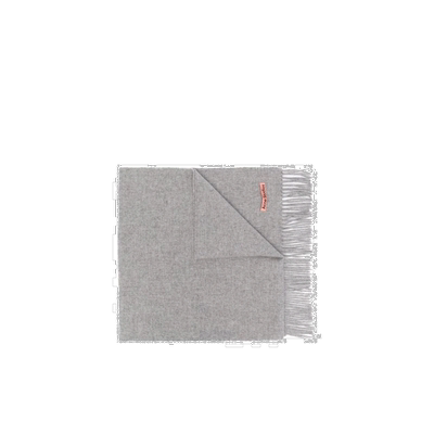 香港直邮Acne Studios 羊毛围巾 CA0210纯色流苏保暖舒适秋冬