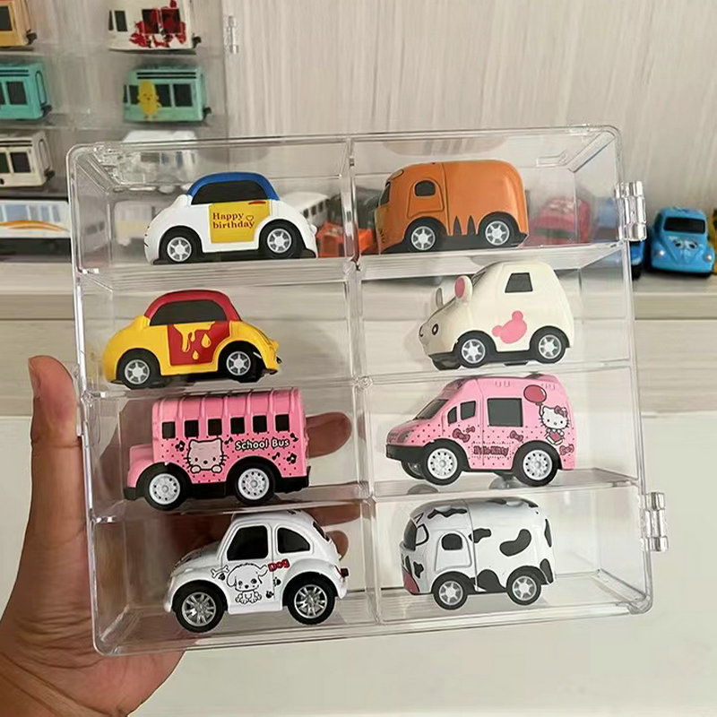 亚克力卧室美卡小汽车模型收纳盒