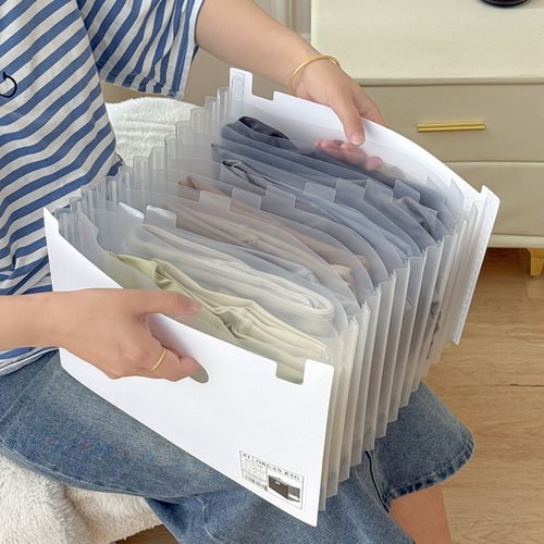 换个思路来收纳瑜伽裤