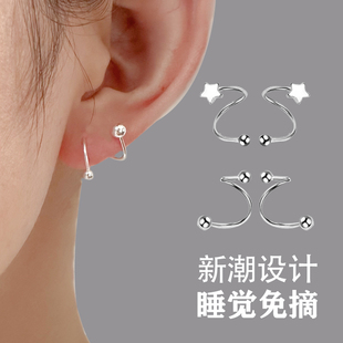 养耳洞睡觉免摘耳钉耳环2025新款耳饰耳圈耳扣耳钉女学生耳饰品