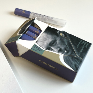 PoemsForYou原创诗歌烟卷加缪迷你海报创意手帐素材文艺生日礼物