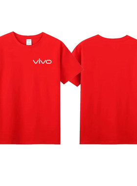 夏季纯棉短袖vivo工装