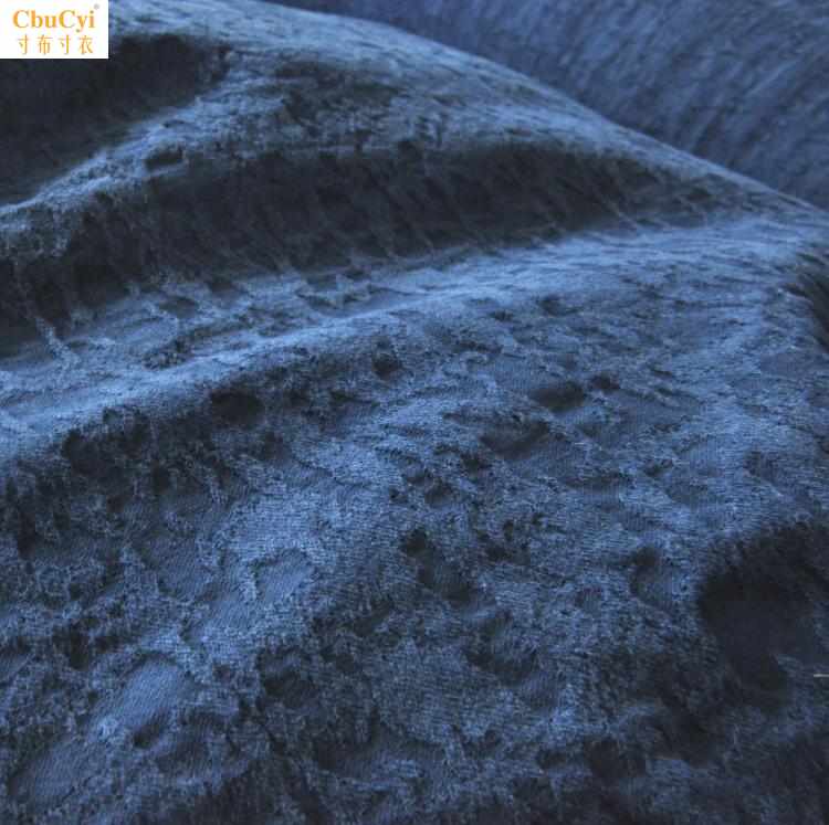 手工布料秋冬棉麻不规则提花植物靛蓝染草木染设计师面料在类目 服饰配件/皮带/帽子/围巾, 制衣面料, 布面料中 - 来自Buy2taobao.com提供专业的淘宝代购服务