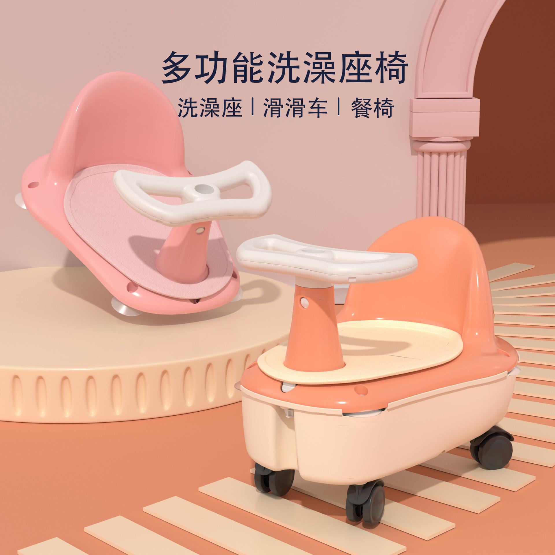 宝宝洗澡盆新生婴儿圆盆儿童浴盆躺托通用洗澡桶超大号加长用品洗