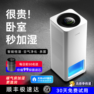 大宇J30无雾加湿器家用静音卧室孕妇婴儿净化空气一体大容量客厅