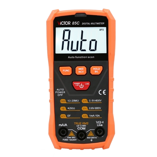 胜利VC85D家用全自动数字万用表万能表智能防烧高精度带电容温度C