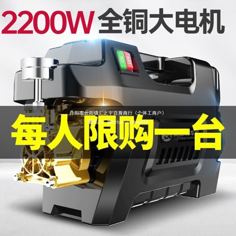 德用高压刷车泵清大功率商用全自动锂电池洗车水枪220V洗车机