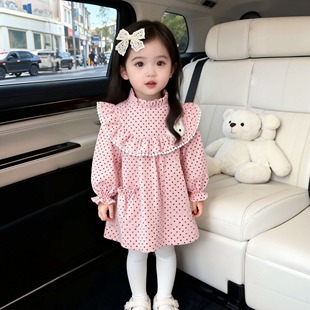 女宝宝孩童外穿罩衣儿童吃饭围兜秋冬防水防脏幼儿园饭兜反穿衣