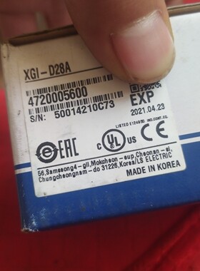 XGI-D28A XGL-C42B K3P-07BS XGL-EFMT韩国LS模块PLC原装正品现货
