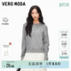 Vero 含绵羊毛亮片圆领气质针织上衣 Moda奥莱毛衣女2026春夏新款