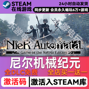 尼尔机械纪元 steam全球区激活码CDK兑换码入库 豪华版全DLC