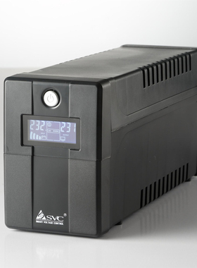SVC UPS不间断电源BX1100 1000VA600W电脑单台30分钟监控停电备用