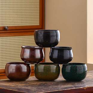 陶瓷茶渣缸茶洗家用豪华茶盂茶水废水缸建水桌面水洗功夫茶具