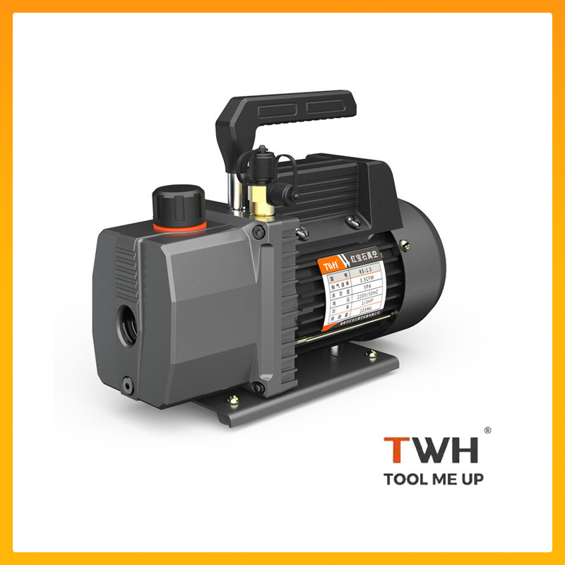 红石厂家3.6CFM防返流真空泵/1.5升单级真空泵/小型真空泵