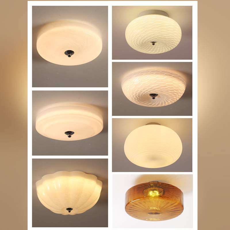 法式奶油风感客厅人户门厅走廊过道灯具厨卫阳台玄关吸顶灯