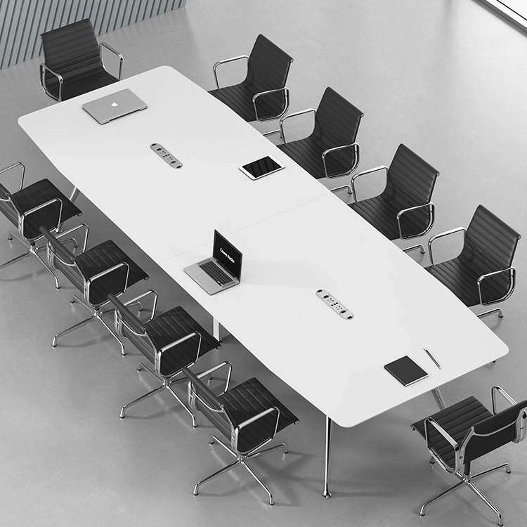 会议桌长桌椅组合会议室洽谈桌子长方形办公桌条桌现代简约风