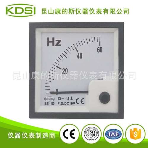 KDSI/康的斯指针显示频率表BE-80 DC10V 60HZ 直流电压表