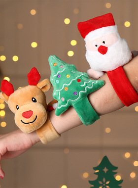 Christmas kids patting strap gift deer wristban bracelet boy