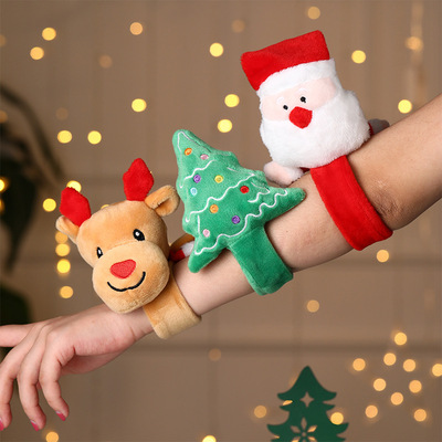 Christmas kids patting strap gift deer wristban bracelet boy